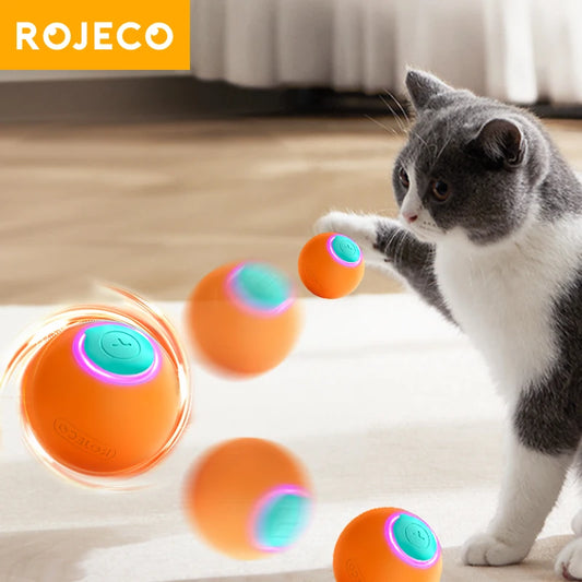 Bola Inteligente - Brinquedo elétrico interativo para gatos e animais de estimação